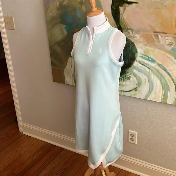 Tail Active dress with white trim MEDIUM seahorse logo Pickleball tennis golf - Picture 10 of 16